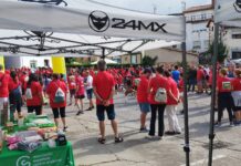 Carrera contra el Cáncer en Barruelo de Santullán