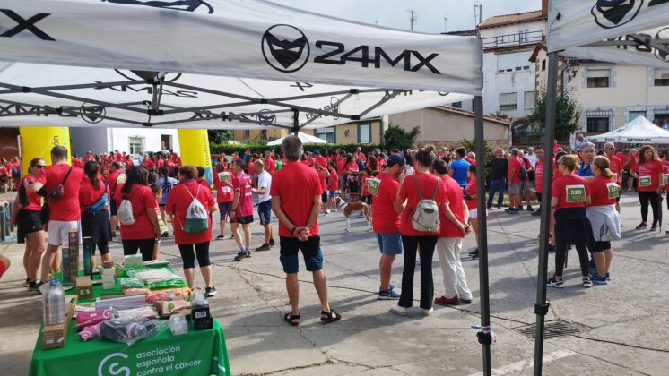 Carrera contra el Cáncer en Barruelo de Santullán