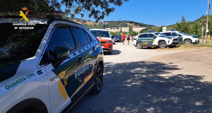 Imagen de la Guardia Civil de Palencia en el operativo