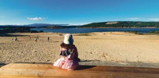 Playa del embalse de Aguilar de Campoo - Naide Nóbrega