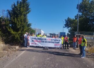 Manifestación trabajadores CTR lunes 26 de agosto