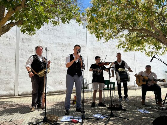 Presentación del proyecto Son Para Recordar en Villalumbroso, el 4 de agosto de 2024. Fotos: D. De La Fuente