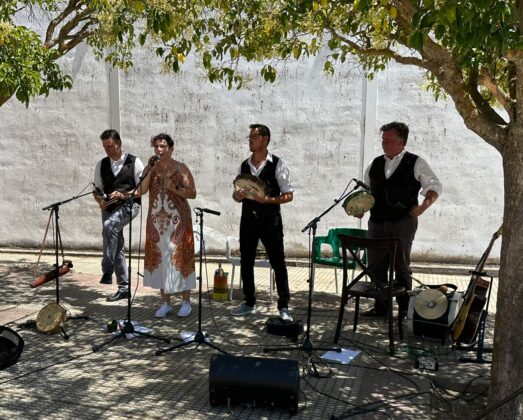 Presentación del proyecto Son Para Recordar en Villalumbroso, el 4 de agosto de 2024. Fotos: D. De La Fuente