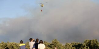 Incendio en Trabazos, Zamora