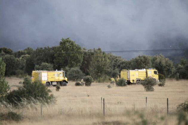 Incendio en Trabazos, Zamora