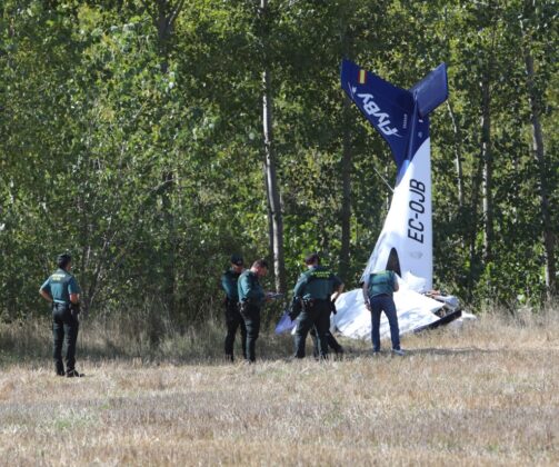 Un fallecido y un herido grave en un accidente de avioneta en Abia de las Torres