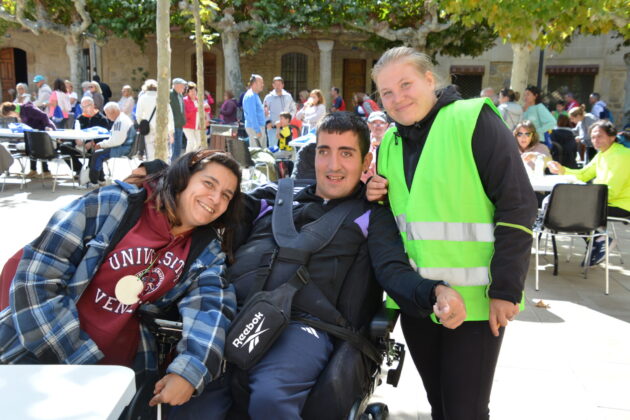 Más de 600 personas participan en la XV Marcha Inclusiva del Grupo Fundación San Cebrián