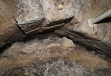 Estado actual de la cripta hallada en las obras de la capilla de San Isidro en la Catedral - BRÁGIMO ICAL