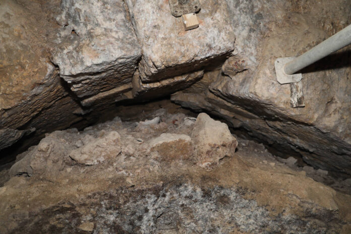 Estado actual de la cripta hallada en las obras de la capilla de San Isidro en la Catedral - BRÁGIMO ICAL