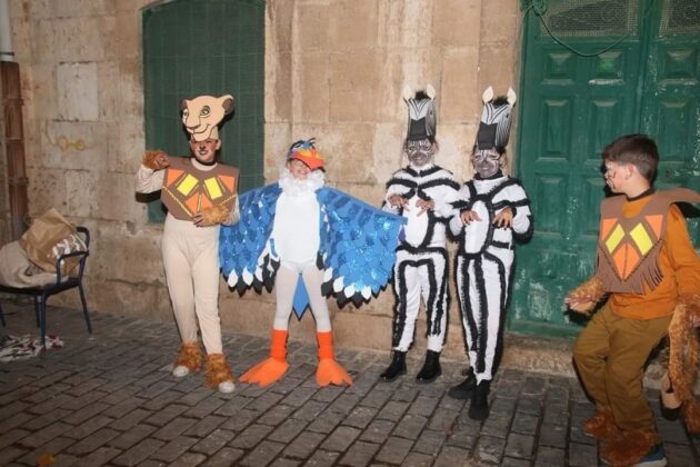 Disfraces en la Feria del Pimiento de Torquemada