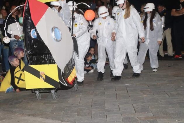 Disfraces en la Feria del Pimiento de Torquemada