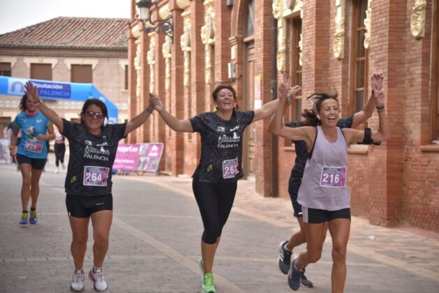 Atletas en los 10.000 de Mariano Haro de Becerril de Campos