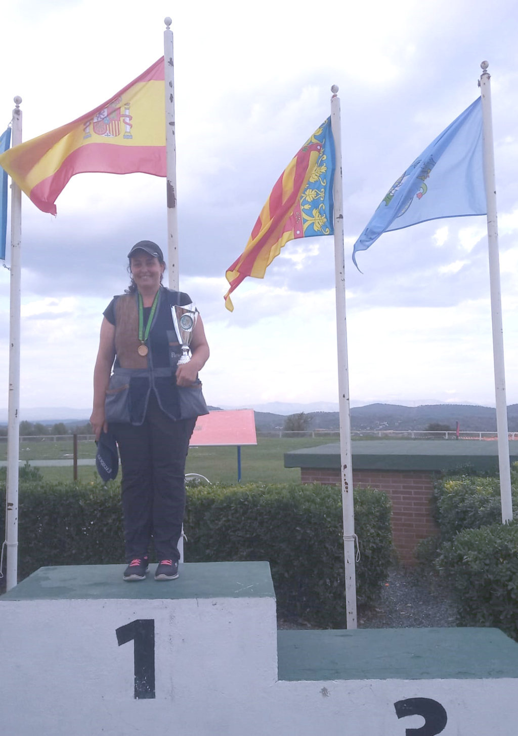 Marta Crespo en el Campeonato de Europa de Blancos a Brazo