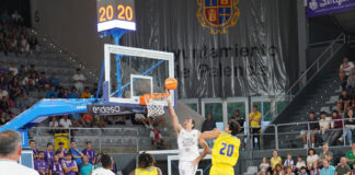 Palencia Baloncesto - Partido de Pretemporada frente a Petróleos Luanda. Sergio Lozano