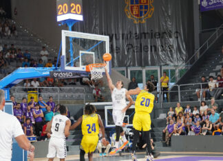 Palencia Baloncesto - Partido de Pretemporada frente a Petróleos Luanda. Sergio Lozano