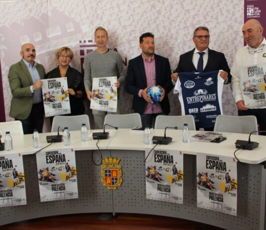 Presentación de la Supercopa de España de Rugby 2024 en Palencia