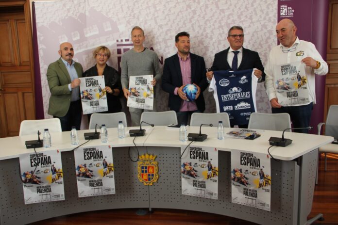 Presentación de la Supercopa de España de Rugby 2024 en Palencia