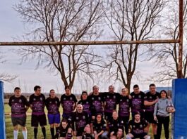 Primer partido del equipo de Rugby Inclusivo en La Bañeza