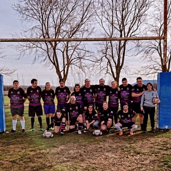 Primer partido del equipo de Rugby Inclusivo en La Bañeza