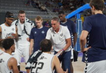 Amistoso Palencia Baloncesto-Oviedo. / Sergio Lozano