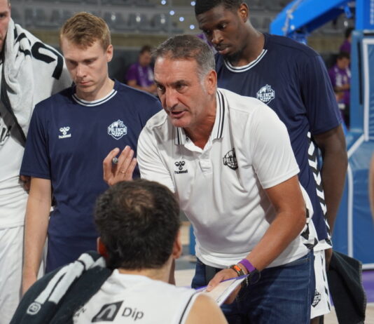 Amistoso Palencia Baloncesto-Oviedo. / Sergio Lozano