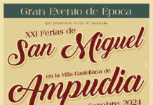 Cartel del las Ferias de San Miguel 2024 de Ampudia