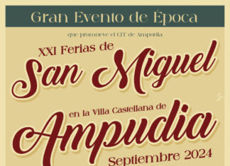 Cartel del las Ferias de San Miguel 2024 de Ampudia