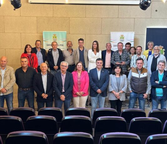 Reunión del consejo de gobierno de ACOM en Santibáñez de la Peña