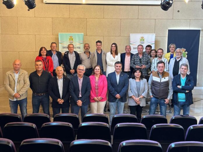 Reunión del consejo de gobierno de ACOM en Santibáñez de la Peña