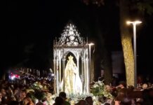 Subida de la Virgen al Santuario