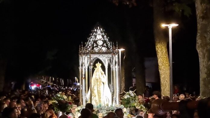 Subida de la Virgen al Santuario