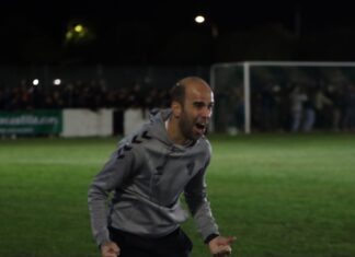 @fotografiar.diaz CD Villamuriel en el partido de Copa del Rey