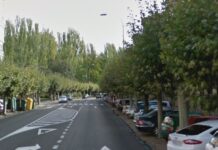 Avenida Simón Nieto en Palencia