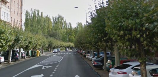 Avenida Simón Nieto en Palencia