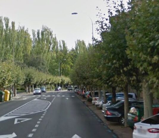 Avenida Simón Nieto en Palencia