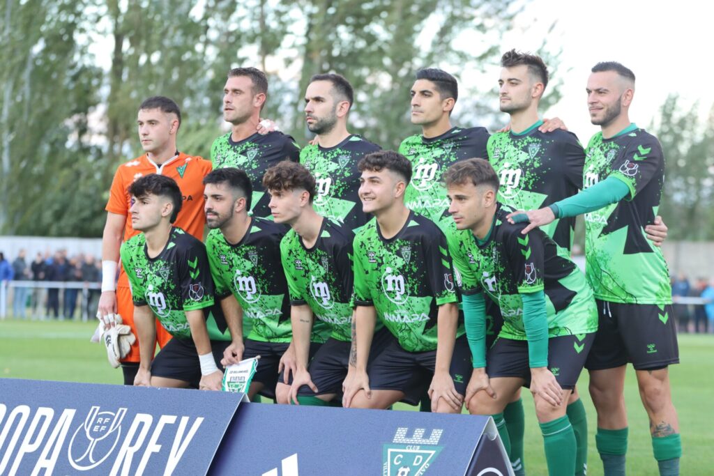 CD Villamuriel en el partido de Copa del Rey