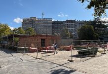 Cafetería del Salón en reformas actualmente