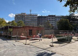 Cafetería del Salón en reformas actualmente