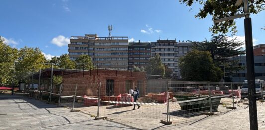 Cafetería del Salón en reformas actualmente