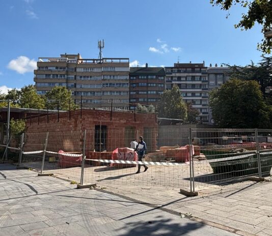 Cafetería del Salón en reformas actualmente