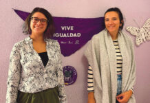 Celia y Tamara son dos de las trabajadoras de la asociación ADAVAS Palencia