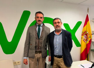 David Hierro y Matías Recio (Vox Palencia)