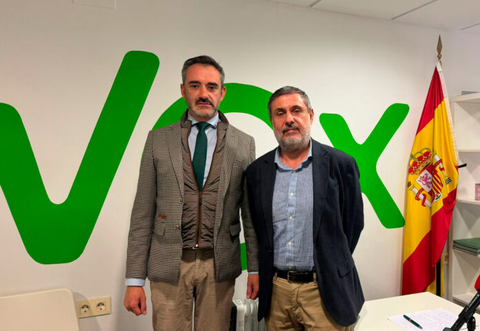 David Hierro y Matías Recio (Vox Palencia)