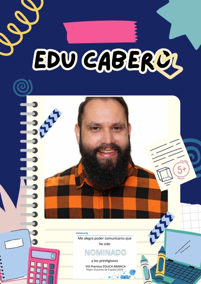 Edu Cabero, nominado a Mejor Docente 2024