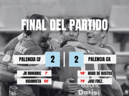 Empate con sabor agridulce en La Balastera Palencia CF y Cristo Atlético igualan en el derbi capitalino (2-2)