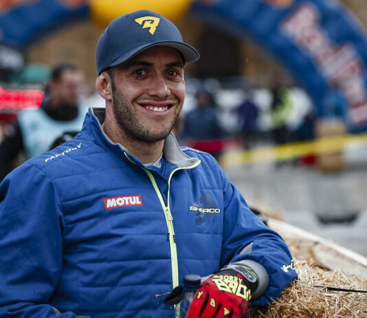 Mario Román, piloto de hard enduro