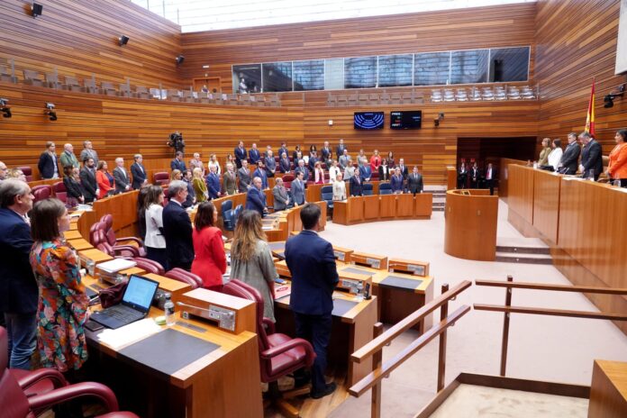 Pleno de las Cortes de Castilla y León