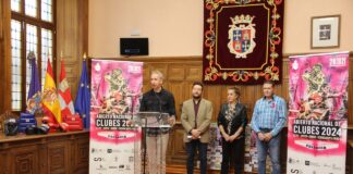 Presentación del Abierto Nacional de Clubes en el Ayuntamiento de Palencia