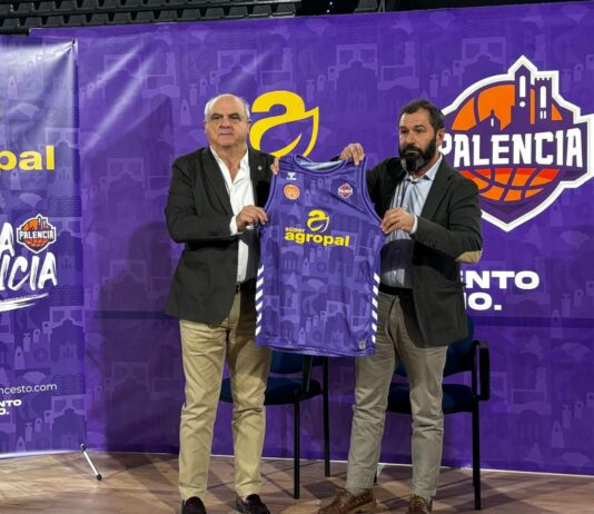 Presentación del nuevo patrocinio de Súper Agropal con Palencia Baloncesto