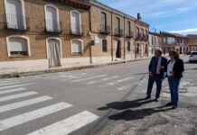 Visita en Villarramiel de la Junta de Castilla y León, 14 de octubre